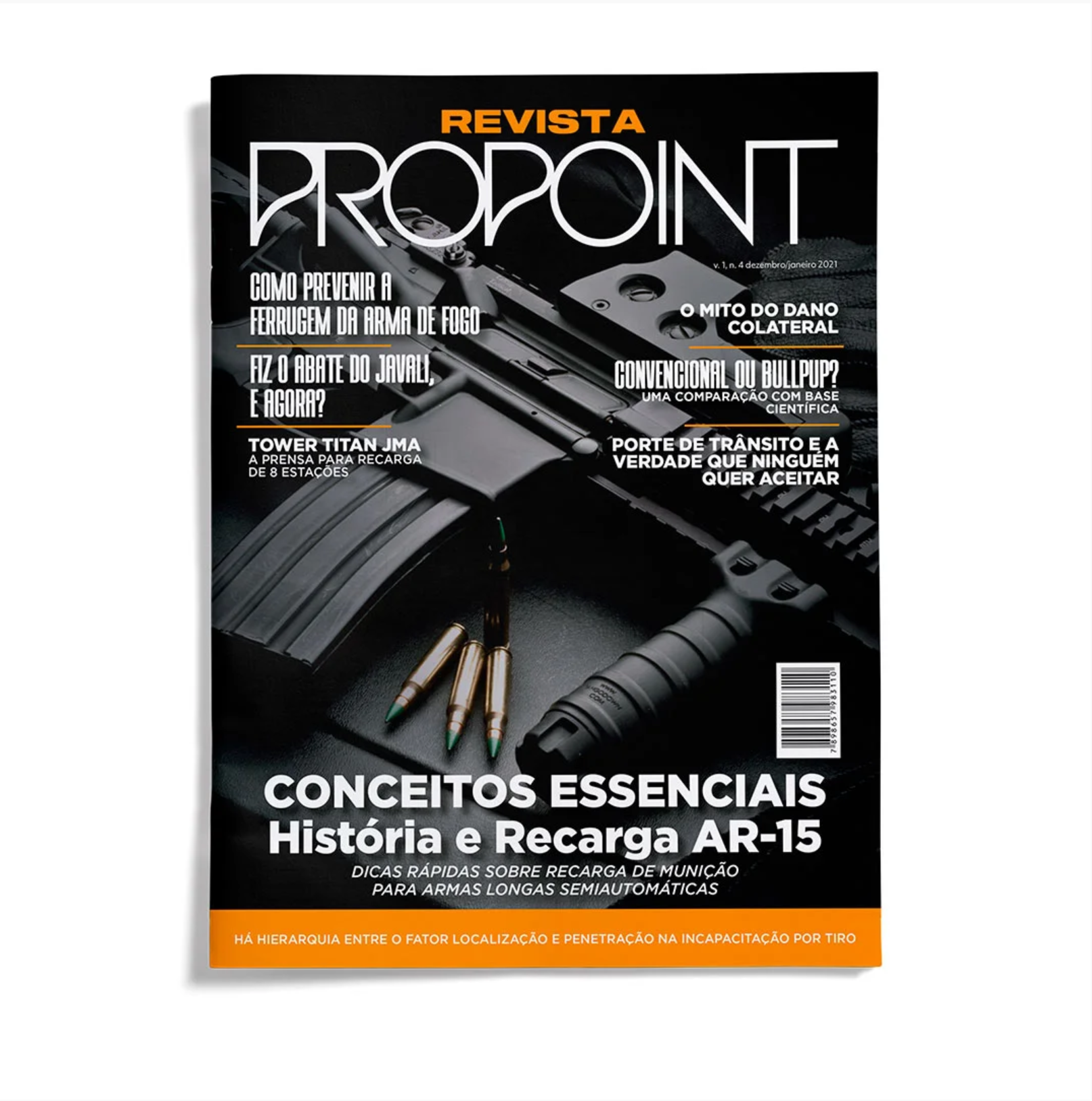 Revista Propoint 4ª Edição — História e Recarga AR-15